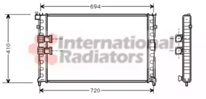 Теплообменник VAN WEZEL 40002185