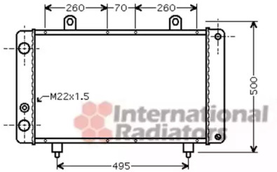 Теплообменник VAN WEZEL 40002319