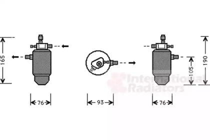 Осушитель VAN WEZEL 4000D197