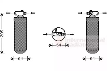 Осушитель VAN WEZEL 4000D303