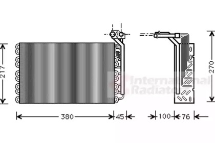 Испаритель VAN WEZEL 4000V010