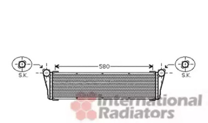 Теплообменник VAN WEZEL 74002053