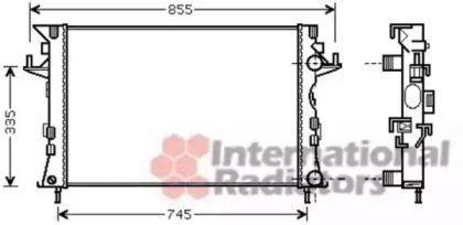 Теплообменник VAN WEZEL 43002438