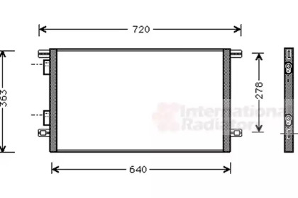 Конденсатор VAN WEZEL 43005253