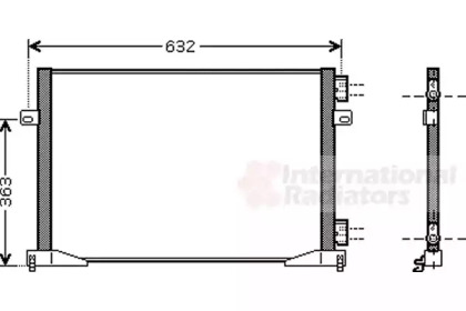 Конденсатор VAN WEZEL 43005339