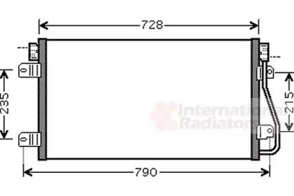 Конденсатор VAN WEZEL 43005348