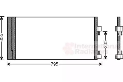 Конденсатор VAN WEZEL 43005430