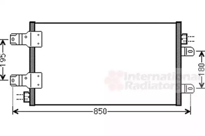 Конденсатор VAN WEZEL 43005443