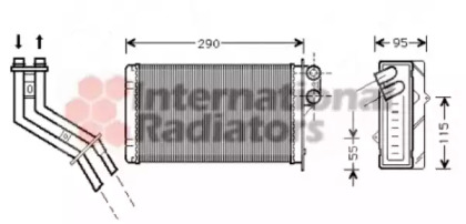 Теплообменник VAN WEZEL 43006227