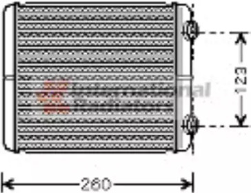 Теплообменник VAN WEZEL 43006344