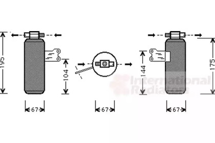 Осушитель VAN WEZEL 4300D027