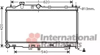 Теплообменник VAN WEZEL 51002067