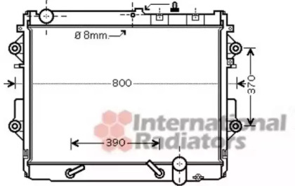 Теплообменник VAN WEZEL 53002490