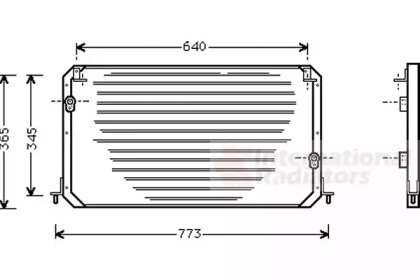 Конденсатор VAN WEZEL 53005224