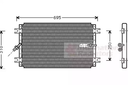 Конденсатор VAN WEZEL 53005243