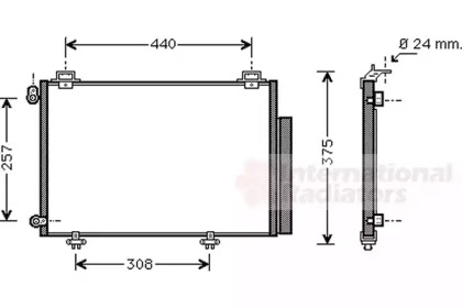 Конденсатор VAN WEZEL 53005267