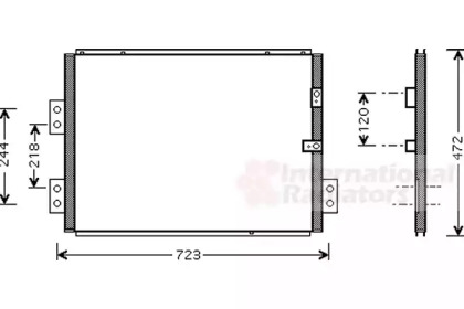 Конденсатор VAN WEZEL 53005277