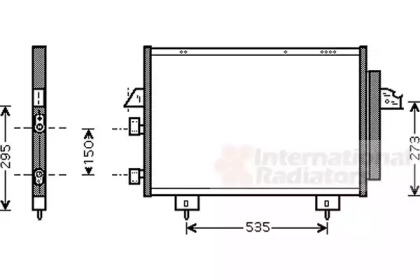 Конденсатор VAN WEZEL 53005281