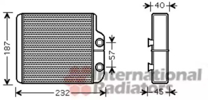 Теплообменник VAN WEZEL 53006368