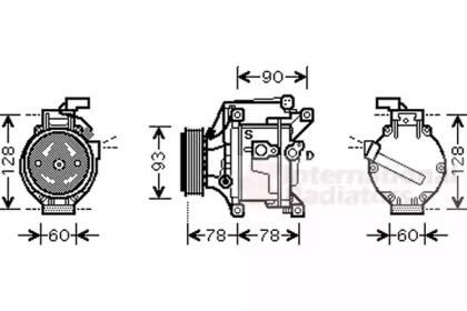 Компрессор VAN WEZEL 5300K468