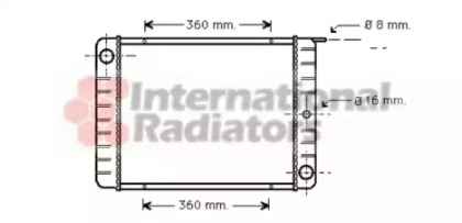 Теплообменник VAN WEZEL 59002038