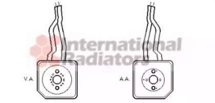 Теплообменник VAN WEZEL 58003096