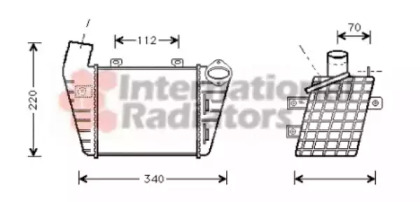 Теплообменник VAN WEZEL 58004127