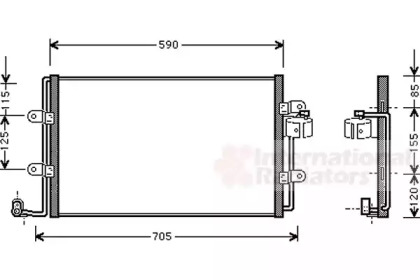 Конденсатор VAN WEZEL 58005176