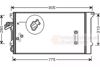 Конденсатор VAN WEZEL 58005244