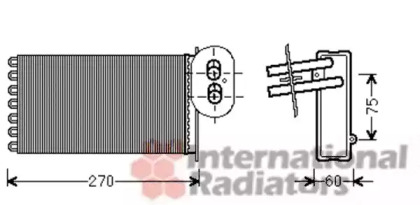 Теплообменник VAN WEZEL 58006296