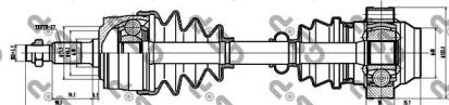 Вал GSP 235011