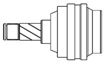 Шарнирный комплект GSP 644003