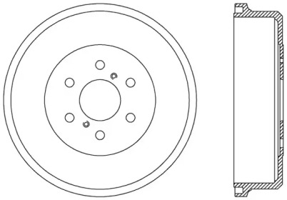 Тормозный барабан OPEN PARTS BAD9081.10