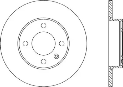 Тормозной диск OPEN PARTS BDA1573.10