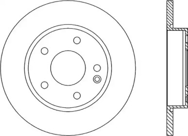 Тормозной диск OPEN PARTS BDA1699.10