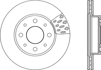 Тормозной диск OPEN PARTS BDA1766.20