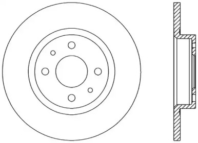 Тормозной диск OPEN PARTS BDR1145.10