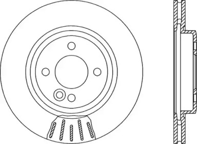 Тормозной диск OPEN PARTS BDR1902.20