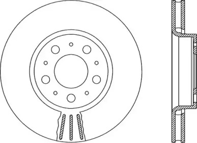 Тормозной диск OPEN PARTS BDR1910.20