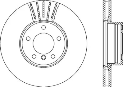 Тормозной диск OPEN PARTS BDR1940.20