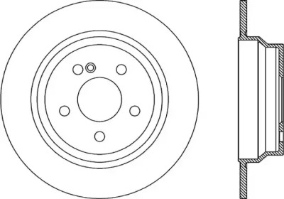 Тормозной диск OPEN PARTS BDR1995.10