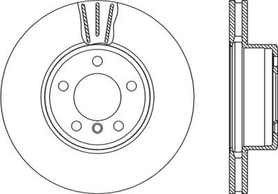 Тормозной диск OPEN PARTS BDR2196.20