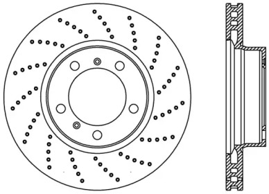 Тормозной диск OPEN PARTS BDR2230.25