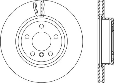 Тормозной диск OPEN PARTS BDR2236.20