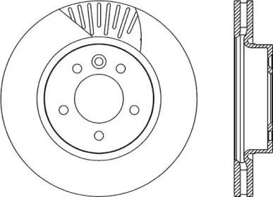 Тормозной диск OPEN PARTS BDR2251.20