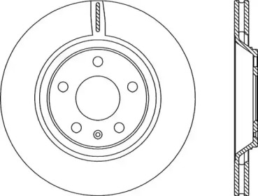 Тормозной диск OPEN PARTS BDR2271.20