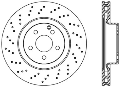 Тормозной диск OPEN PARTS BDR2373.25