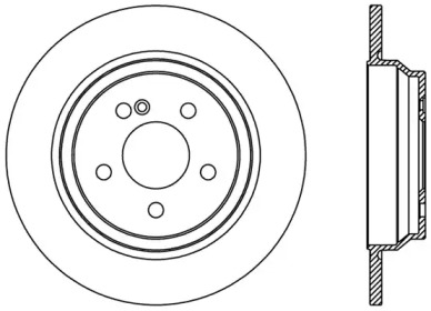 Тормозной диск OPEN PARTS BDR2374.10