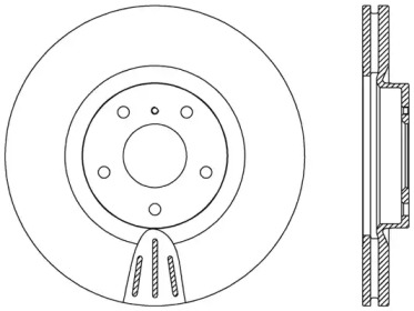 Тормозной диск OPEN PARTS BDR2400.20