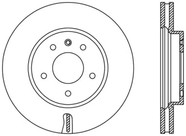 Тормозной диск OPEN PARTS BDR2417.20